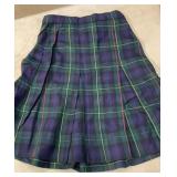 40 plus girls plaid skirts