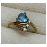 14K gold ring
