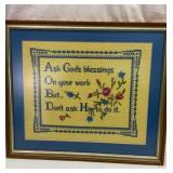 Needlepoint artwork