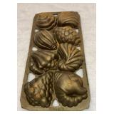 John Wright cast-iron seashell corn bread mold