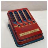Old metal adding machine