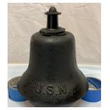 WWII era cast iron U.S. Navy ships bell.  see desc