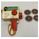 Vtg Fisher-Price music box movie camera