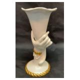 Coronetti hand goblet vase