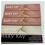 Five Mary Kay liquid eye shadow.  Various colors.