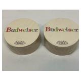 Two new packs 1963 Budweiser retro coasters
