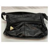 Stone Mountain black leather purse