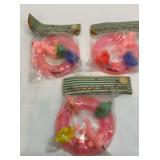 Vtg plastic life buoy rattles