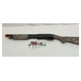 Toy camo pump action shotgun with sound effects