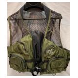 Bass Pro flotation fishing vest.  size XL