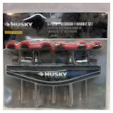 New Husky five piece precision T-handle set