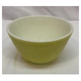 Pyrex 5 1/2 inch yellow mixing bowl