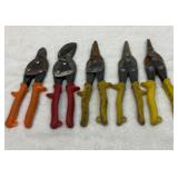 Tin snips.  Wiss, etc