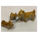 Vtg Scottie dog with puppies