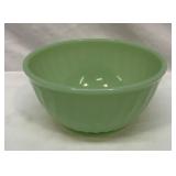 Fire King Jadeite Swirl 7 inch mixing bowl