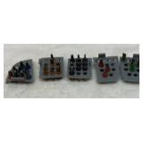 Various style drive tips in holders