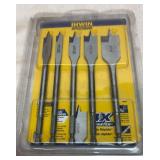 Irwin speed bore drill bit set. Most are new.