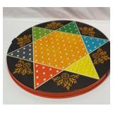 Metal Chinese and regular checkers game