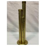 Brass coin sorter tower