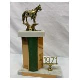1971 horse trophy