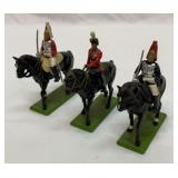 Vtg W. Britain Queen Elizabeth, 2 Life Guards