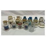 Large lot of toothpick holders.  19 total