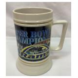 St. Louis Rams Super Bowl champion mug
