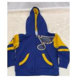 St. Louis Blues child 2T zip up hoodie