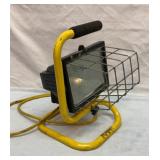 Halogen shop light. Works.