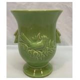 Vtg McCoy bird and berry vase