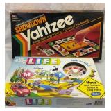 The Game of Life and Yahtzee