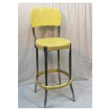 Vtg metal stool.  24 inches tall to seat