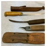Butcher knife, filet knife, etc.