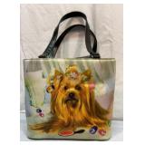 New Blossom purse with dog