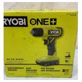 New Ryobi 18 V drill.  Sealed.