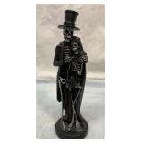 Mr. and Mrs. Skeleton cake topper