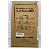 New eight tier pots and pans organizer