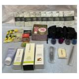 Beautification items. From nose to toes.