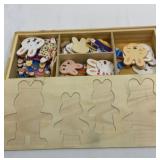 Create a Bunny wood puzzle