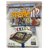 Two electronic related boardgames