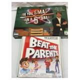 Two family trivia games