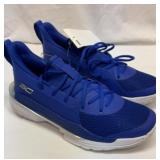 New Under Armour Curry 7 royal blue Size 9. C desc