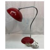Metal adjustable shade desk lamp
