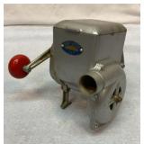Midget Duster hand crank blower.  Works.