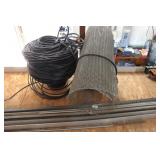 Lot of Coax Wire & Mess Screen