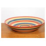 Hand Painted Swirl Bowl 3 x 12 Hand Painted Swirl Bowl 3 x 12