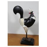 Vintage Elegant Rooster in Tuxedo 12 x 7 Vintage Elegant Rooster in Tuxedo 12 x 7