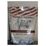 Patriot Pantry Meals Maple Grove Oatmeal