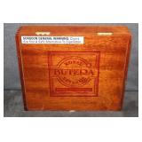 Royal Buttra Vintage Cigar Box Hand Made in Romani