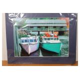 Boats Artwork By K.Dunphy 14 x 18